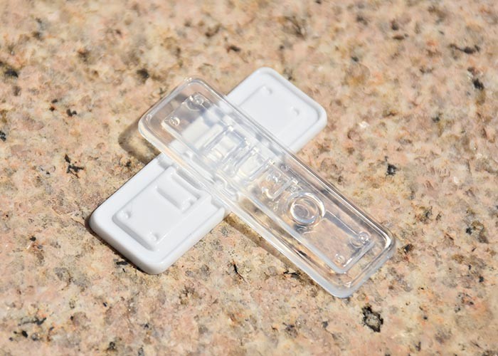 Degradable 2mm garment TPU Clothing Labels With Mould Embossed Logo