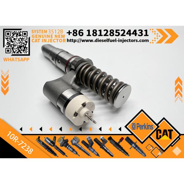Construction Machinery Parts 246-1854 10R-7238 Common Rail Fuel Injector 246 1854 10R7238 for Caterpillar 3508C 3512C Engine