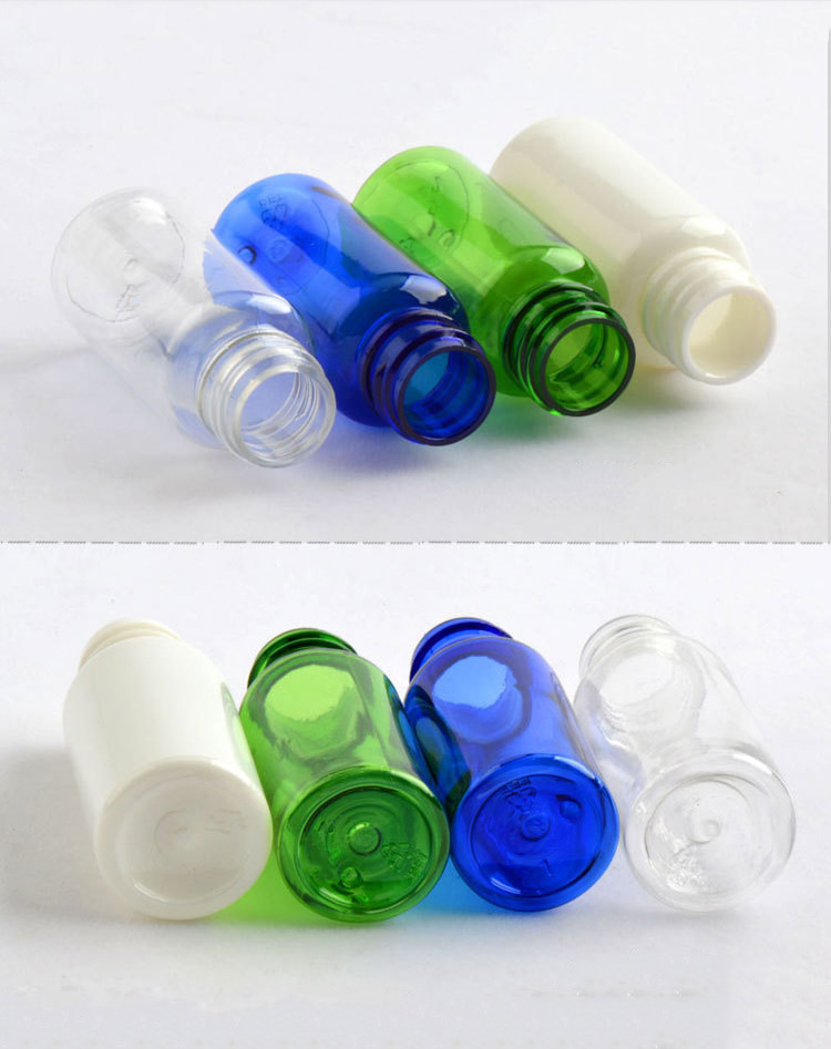 Round Shape Perfume Cosmetic Spray Bottles Refillable Non Spill Portable