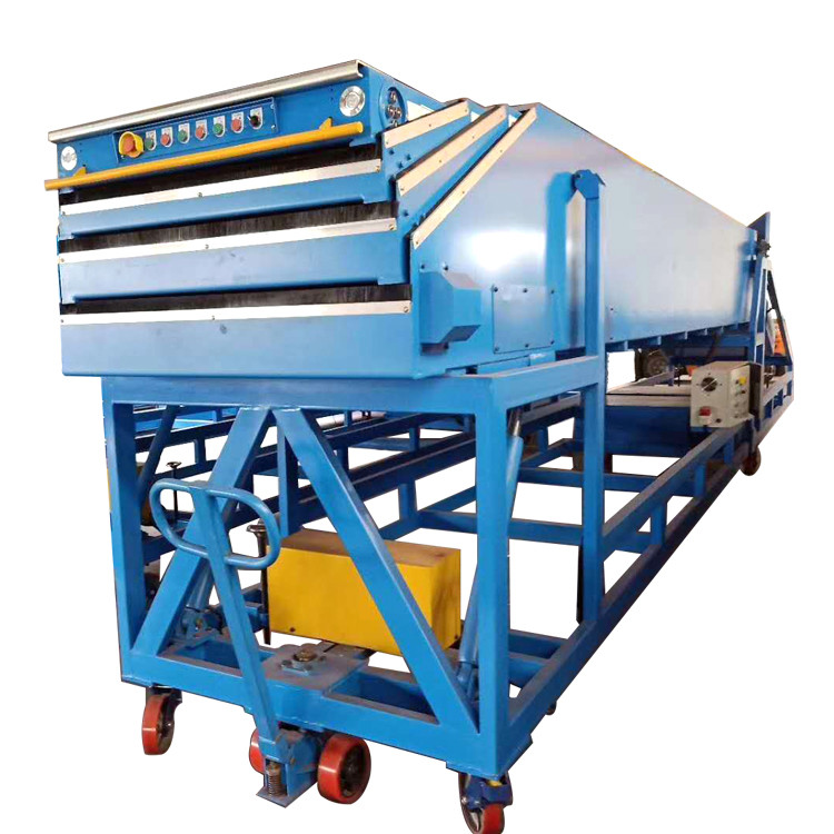 extendable Scraper automated Pallet Telescopic Belt Conveyor systems