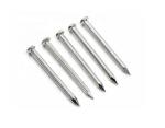 Silver White Grooved Shank Concrete Nails Factory 55# Steel Materials