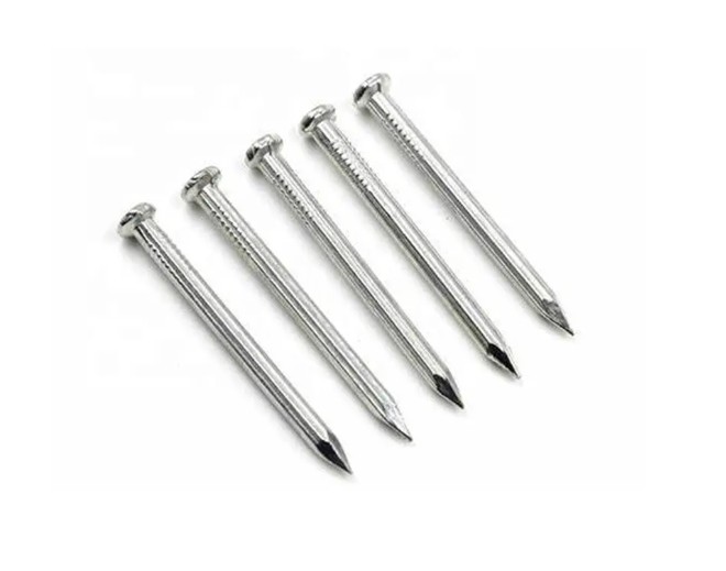 1.4mm - 5.0mm Grooved Shank Concrete Nails For Building OEM Accept