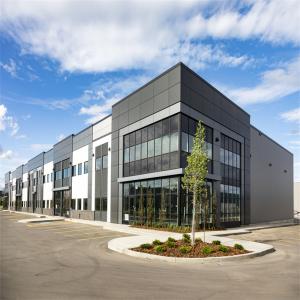 China Customized Prefabricated Steel Office Building With KFC Door/ Steel Door/ PVC Door wholesale