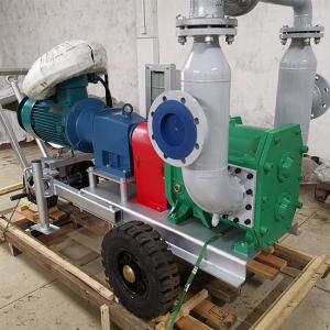 China Mobile Emergency Tanker Trailer Pumps Flange DN200 Multipurpose wholesale