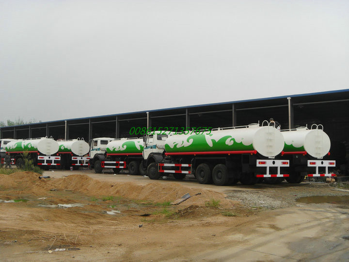 Beiben AWD off road Steel Water Tanker Truck 6x6 With Water Pump Bowser For Transport Clean Drinking Water 16-18cbm