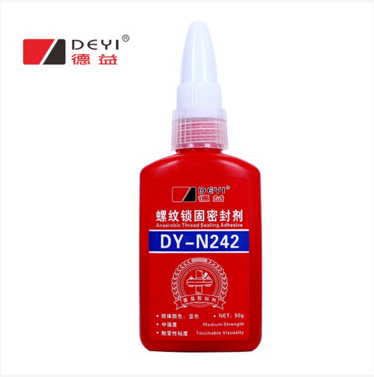 Construction Machinery Red Threadlocker Anaerobic Adhesive For Sealing Screw And Nut