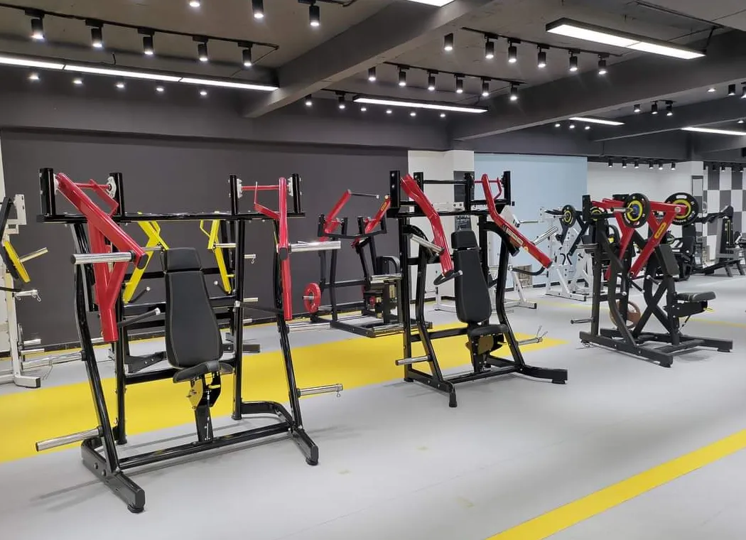 Commercial Steel ISO-Lateral Plate Load Arms Exercise Equipment Shoulder Press