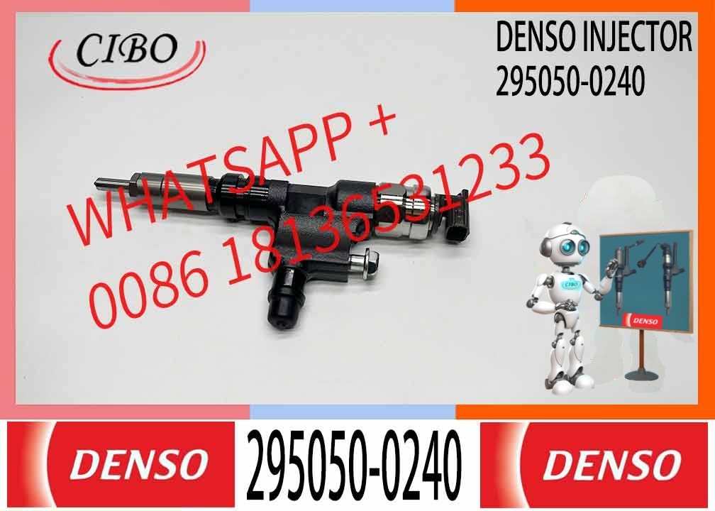 High Quality Diesel Fuel Injector 295050-0240 Common Rail Injection Nozzle 295050-0920 for Diesel Engine