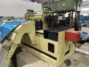 China Expansion 2000mm Hydraulic Uncoiler Machine GL Steel Coil Decoiler wholesale