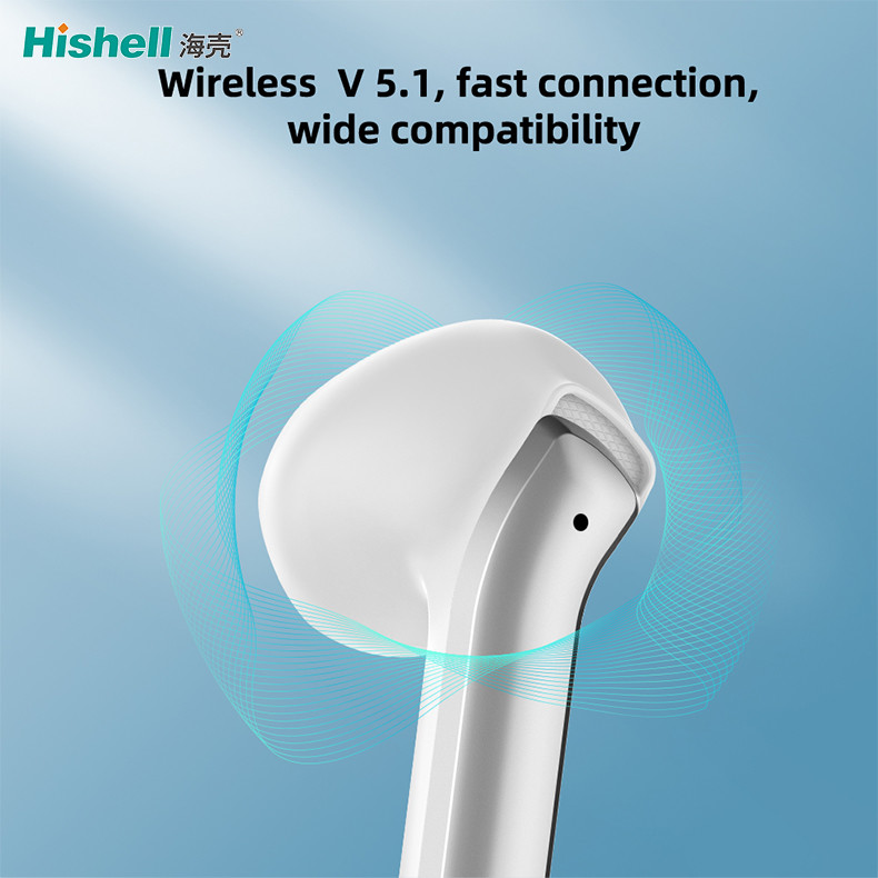 V5.1 Chipset TWS True Wireless Stereo Earbuds Hifi Noise Cancelling Earphones