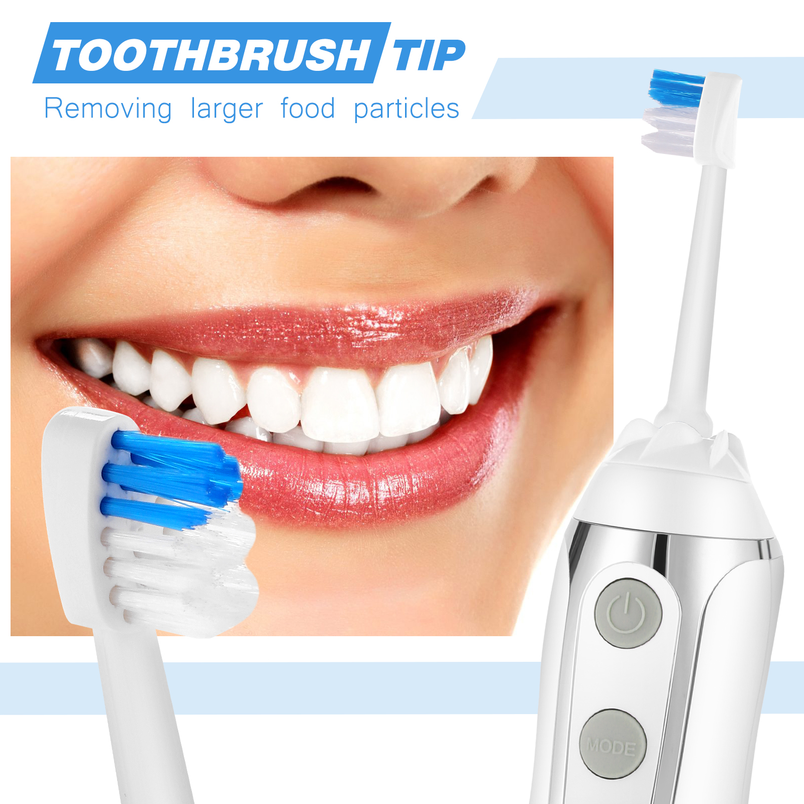 Home Travel Dental Floss Water Flosser with Ipx7 Waterproof Electric Teeth Whitening