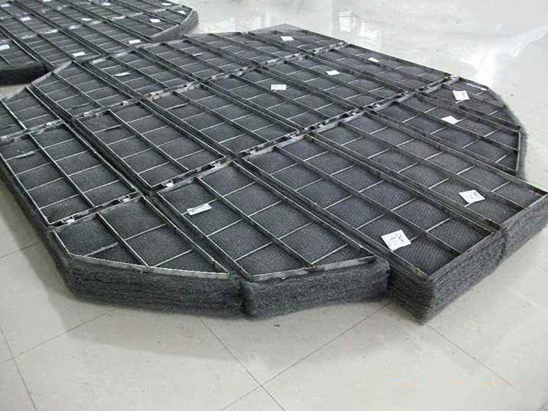 Compressed Knitted Stainless Steel Screen 304 0.2mm diameter For Exhaust Silencers