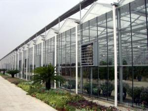 China Sound Insulating Commercial Glass Greenhouse Good Display Effect Beautiful Appearance wholesale