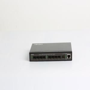 China CCC Approval 8 1000M SFP Ports 850nm Fiber Optic Switch 8 Port wholesale