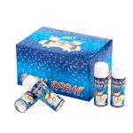 Aluminum Snow Spray Bottle 120ml 250ml Customizable Empty Aerosol Can