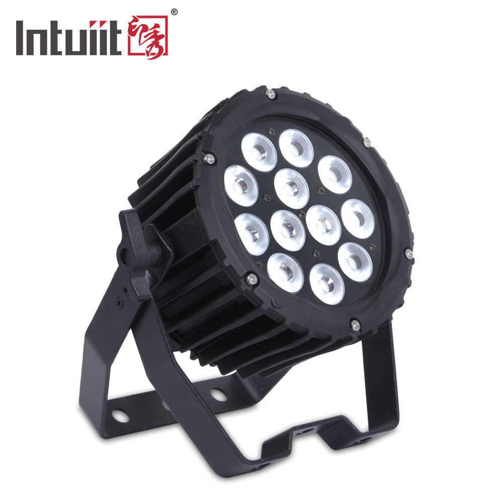 RGB 3 In 1 LED Stage Dmx Flat Par Light Slim Parcan 12*3W For Dj Disco Party