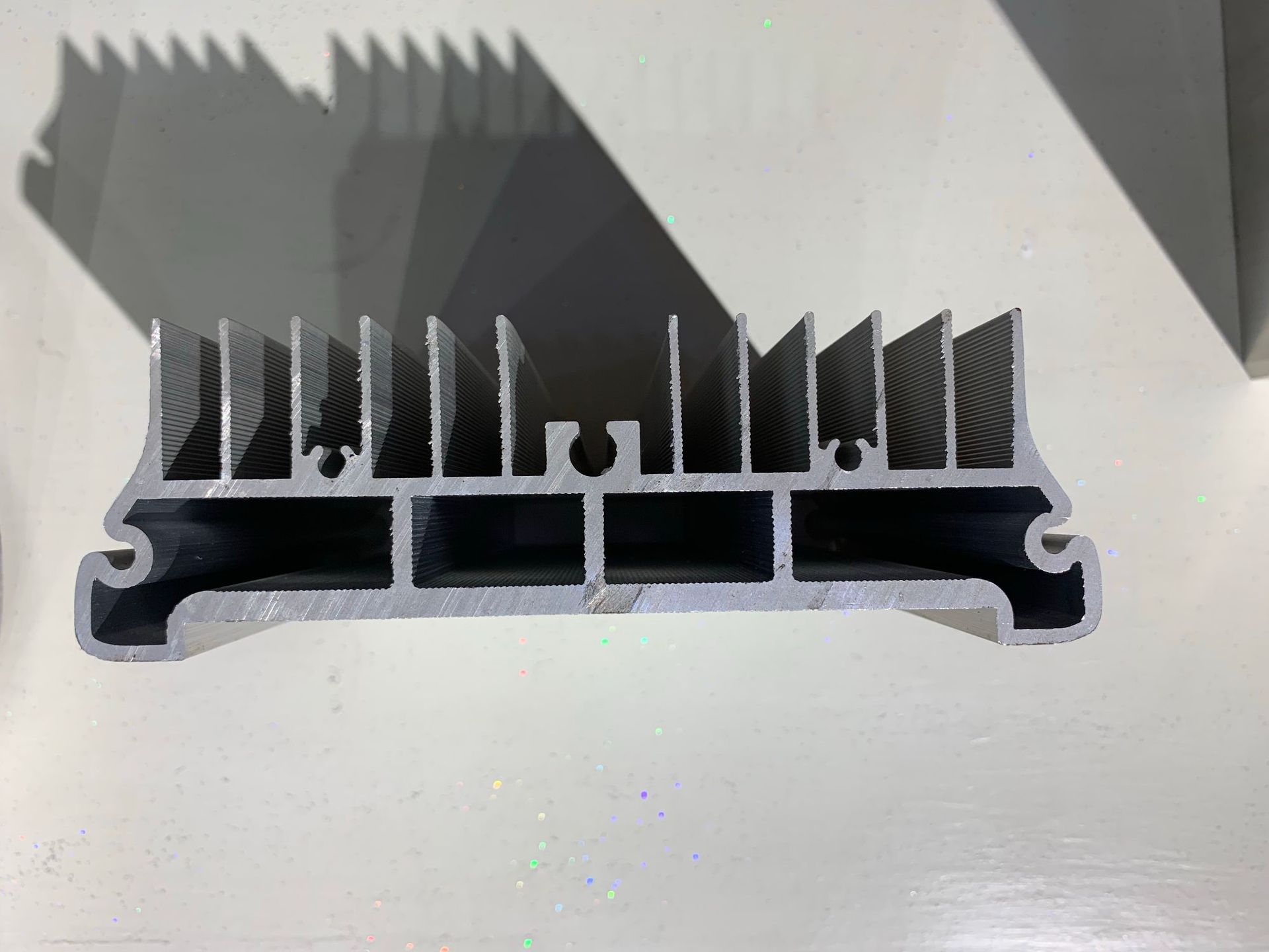 Bending Alloy Aluminum Extrusion Profiles Heat Sink Multipurpose