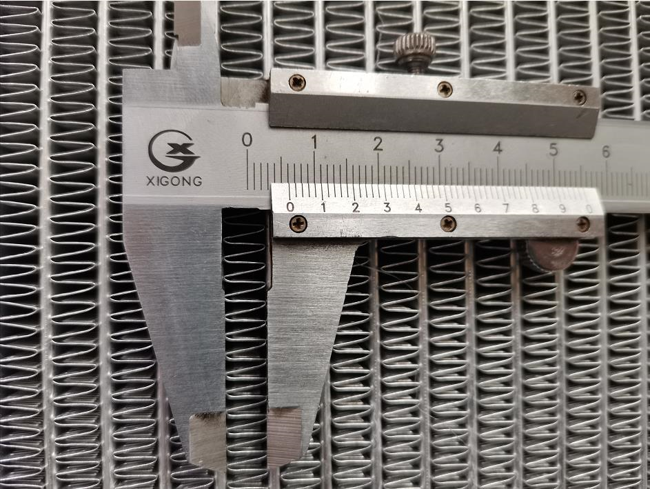 Doosan DX225 DB58 Radiator Assembly in Silver Material with 15kg Weight and DB58 Engine