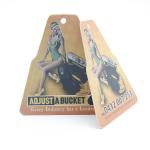 Cotton Paper Hanging Paper Car Air Freshener CMYK Printed