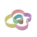 EN71 Silky Smooth Baby Silicone Toys Food Grade Silicone Building Blocks