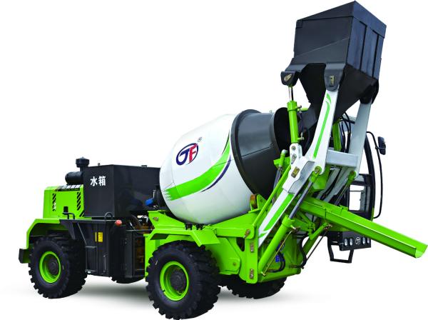 2 cubic meters self loading small concrete mixer truck for sale