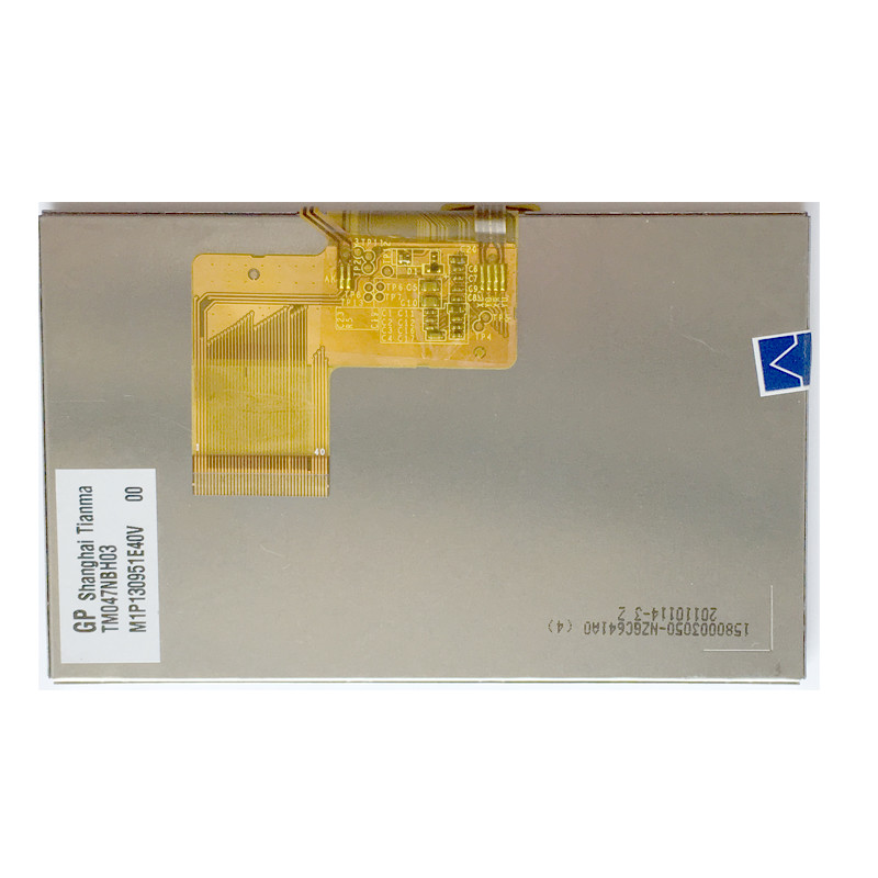 TM047NBH03 4.7" 480×272 WQVGA 117PPI TIANMA LCD Panel 114.3 × 72.5 (H×V×D)
