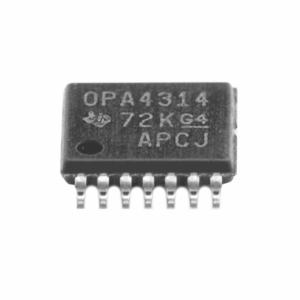 China OPA4314AIPWRTI Integrated Circuit New And Original TSSOP-14 wholesale