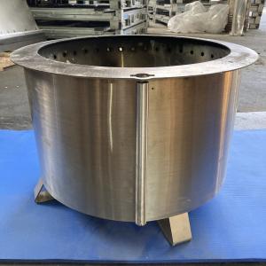 China 19.5&quot; Outdoor Camping Fire Pit Double Flame Stainless Steel 201 Firepit wholesale