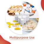 HDPE Matte Pharmacy Pill Bottle 15ml To 200ml Plastic Capsule Bottle