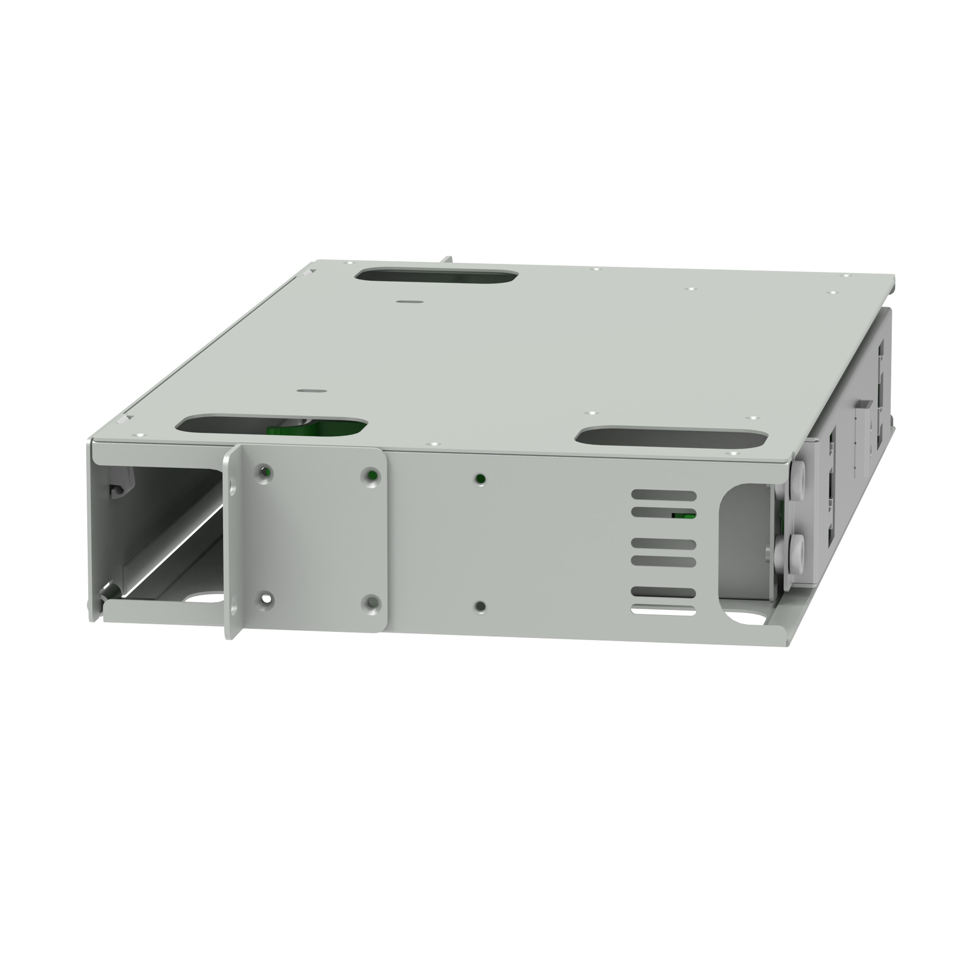 24 Port Optic Fiber Distribution Patch Panel E2000 Type for Network ODN and Data Center