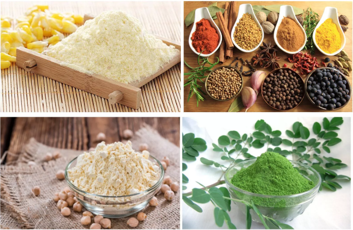 Powder spice hammer mill grinding machine spice chilli grinder with CE from Brightsail