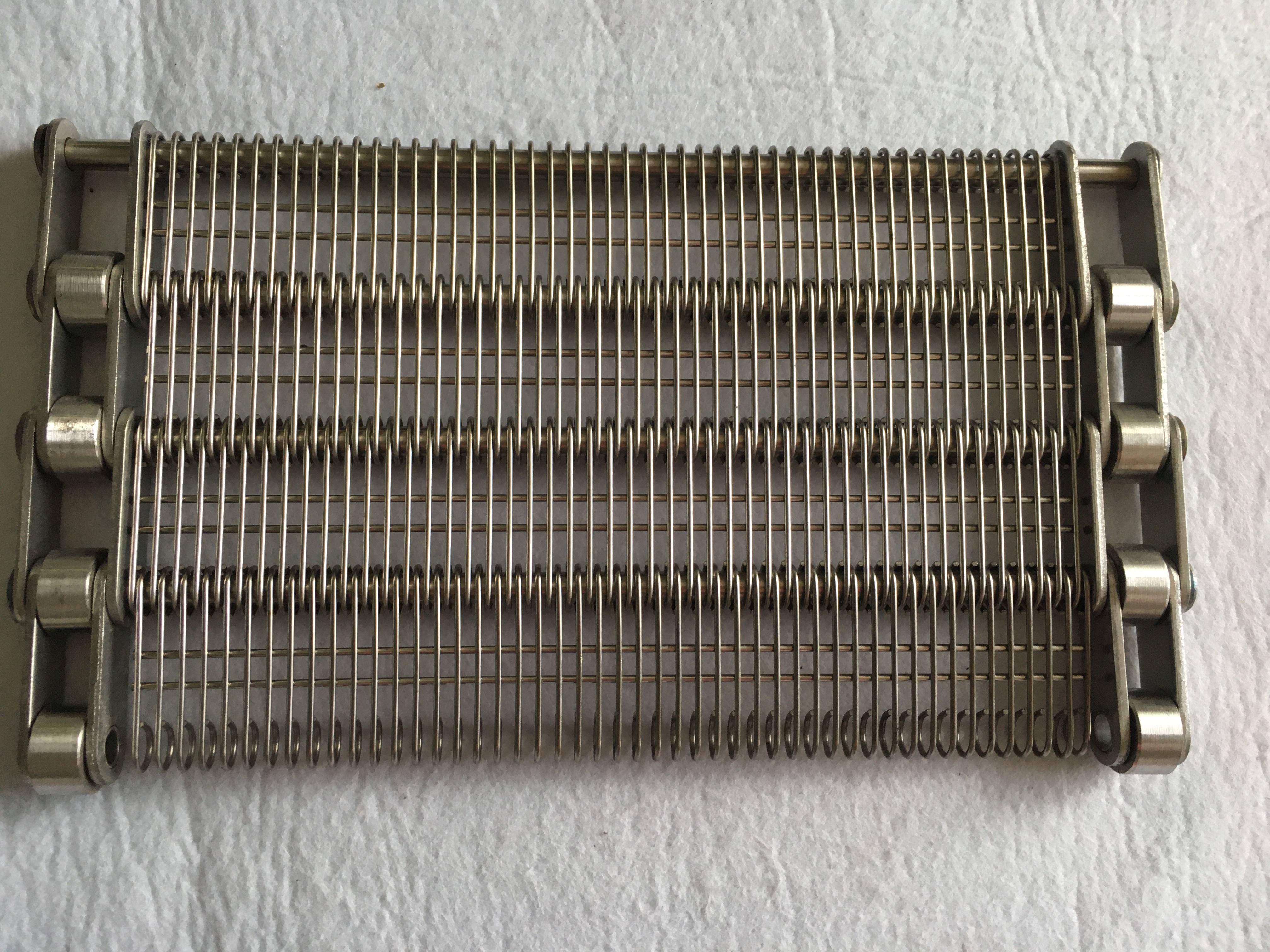 Seafood Processing Breathable Spiral Conveyor Belt