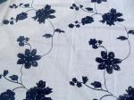 Floral cotton and linen fabric,owl printed linen fabric, cotton linen fabric