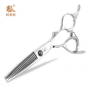 China Professional Special Hairdressing Scissors , Cobalt Steel Scissors T Tooth Shape wholesale