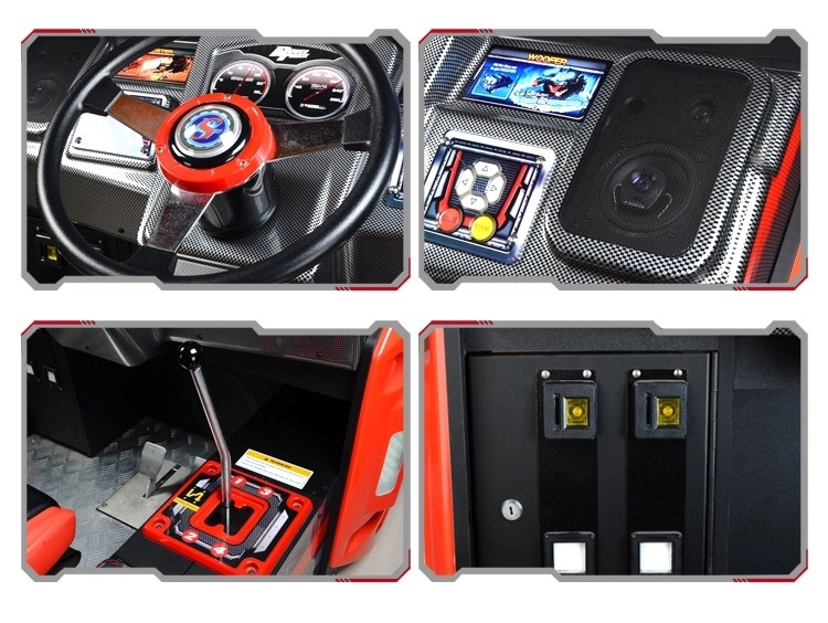 Hotel Video Arcade Game Car Driving Virtual Racing Simulator