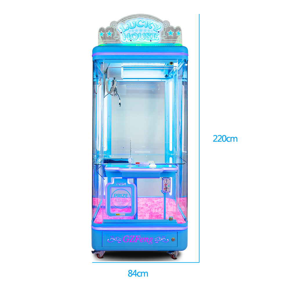Lucky House 180W Toy Crane Machine 840 * 880 * 2200MM Size For 1 Player