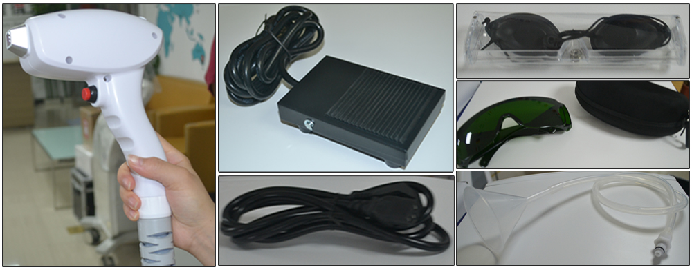 Hose Diode Laser Hair Removal Machine Epilator Depilator for Women and Men