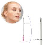 Absorbable Beauty Non Surgical Face Lift Threading Mono 29G 50mm