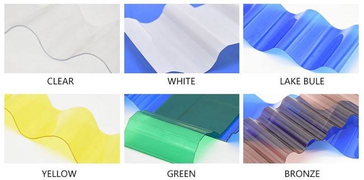 Diy Greenhouse Panels Clear Plastic Polycarbonate Sheets 0.8mm For Roof Covering