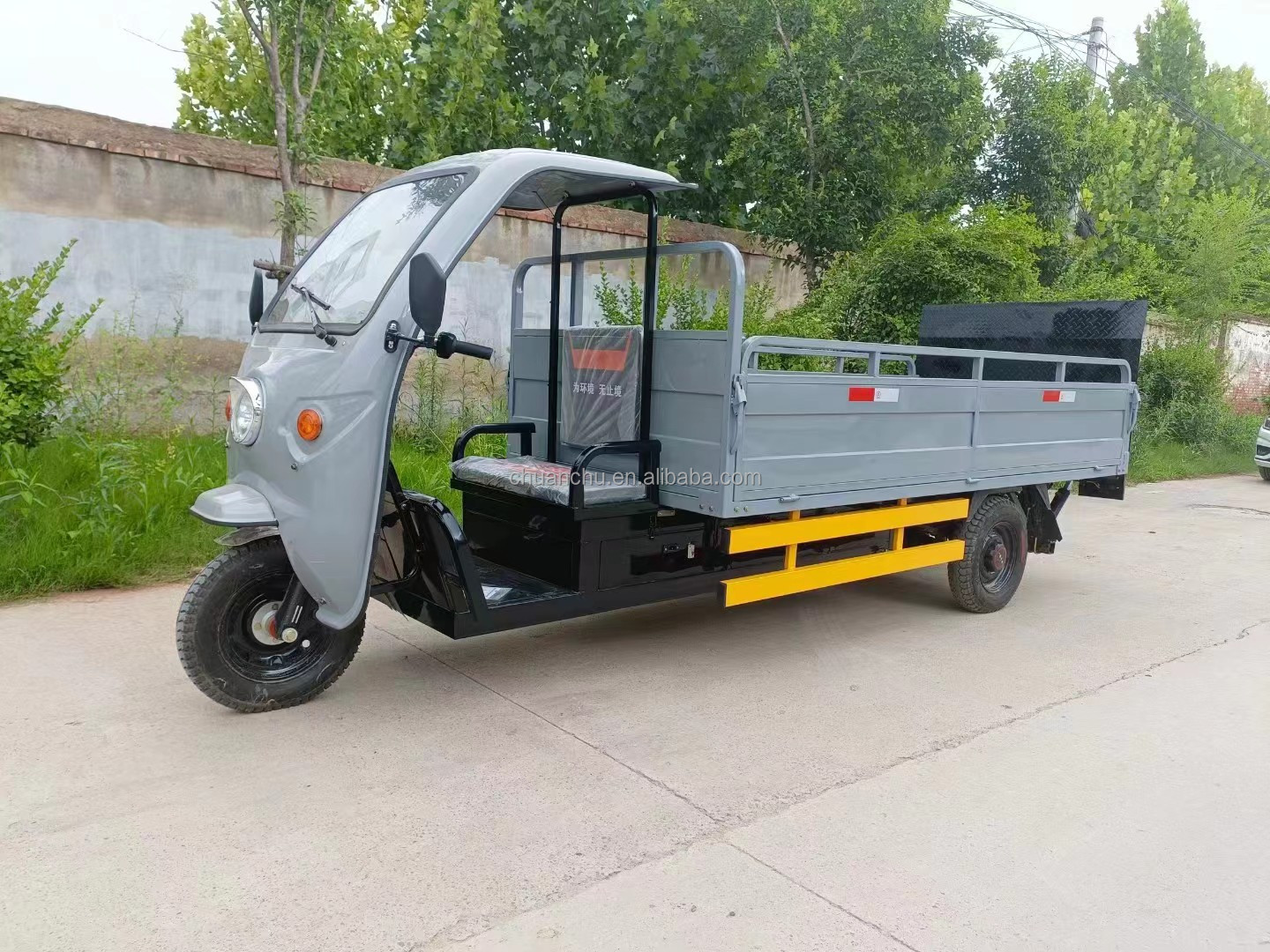 Mini Pure Electric Garbage Collection Tricycle For Sanitary Workers