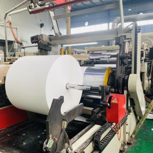 China Glossy Double PE Coated Paper Rolls 500mm-1300mm Width wholesale