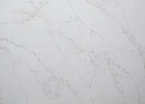 China High Tenacity White Quartz Bathroom Countertops 6mm 8mm 10mm Thickness wholesale