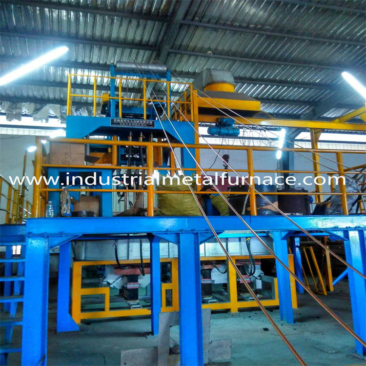 400KW Red Copper Smelter Induction Melting Furnace For Copper