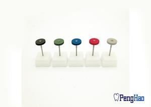 China Dental Rubber Diamond Impregnated Polisher For Zirconia / Porcelain Work Piece wholesale