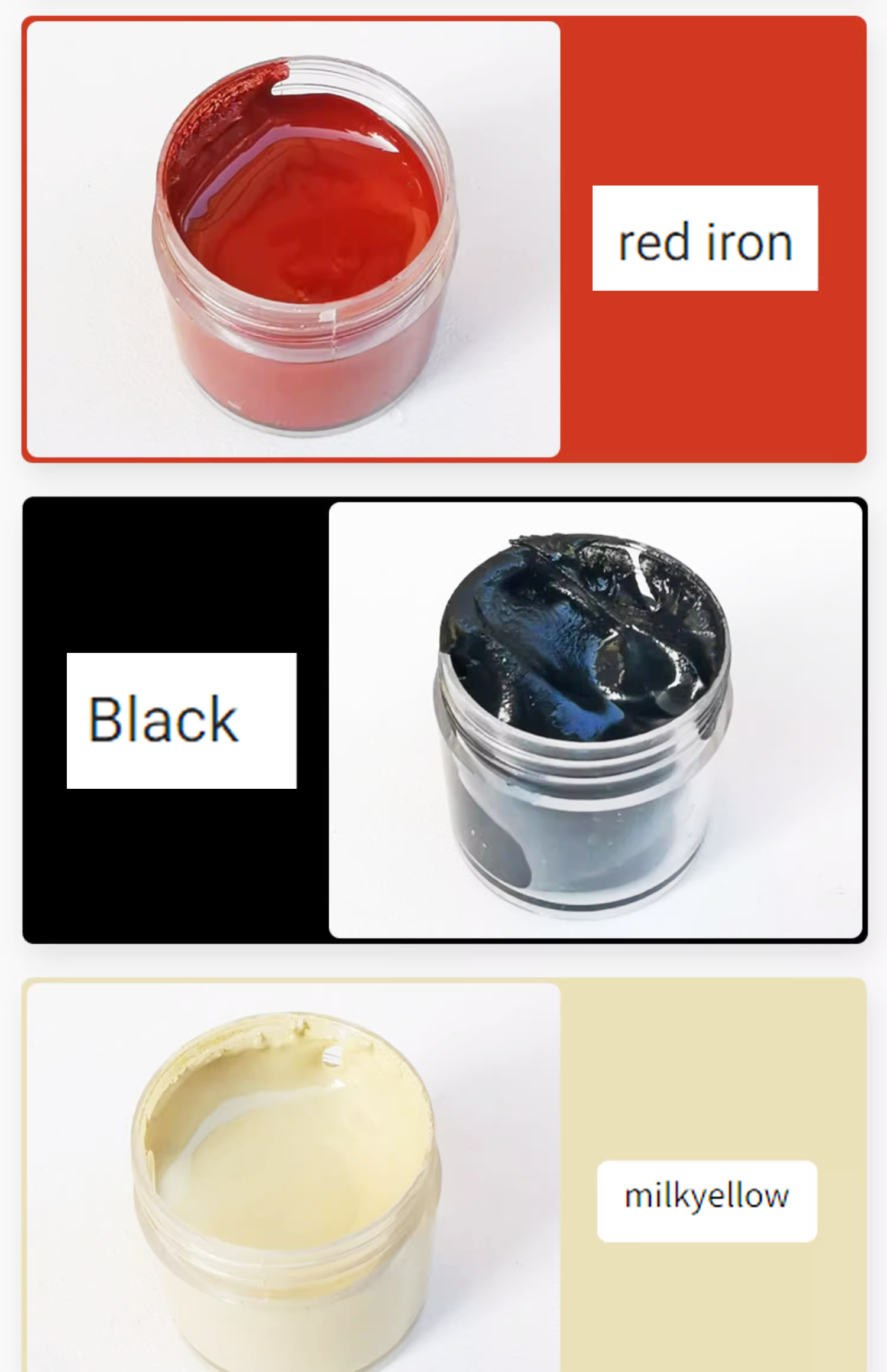Customized Eco Friendly Epoxy Resin Pigment Paste For Marble Adhesive Color Mixing