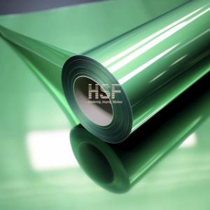 China 50um Green PET Non Silicone Release Film Used As Release Liner wholesale