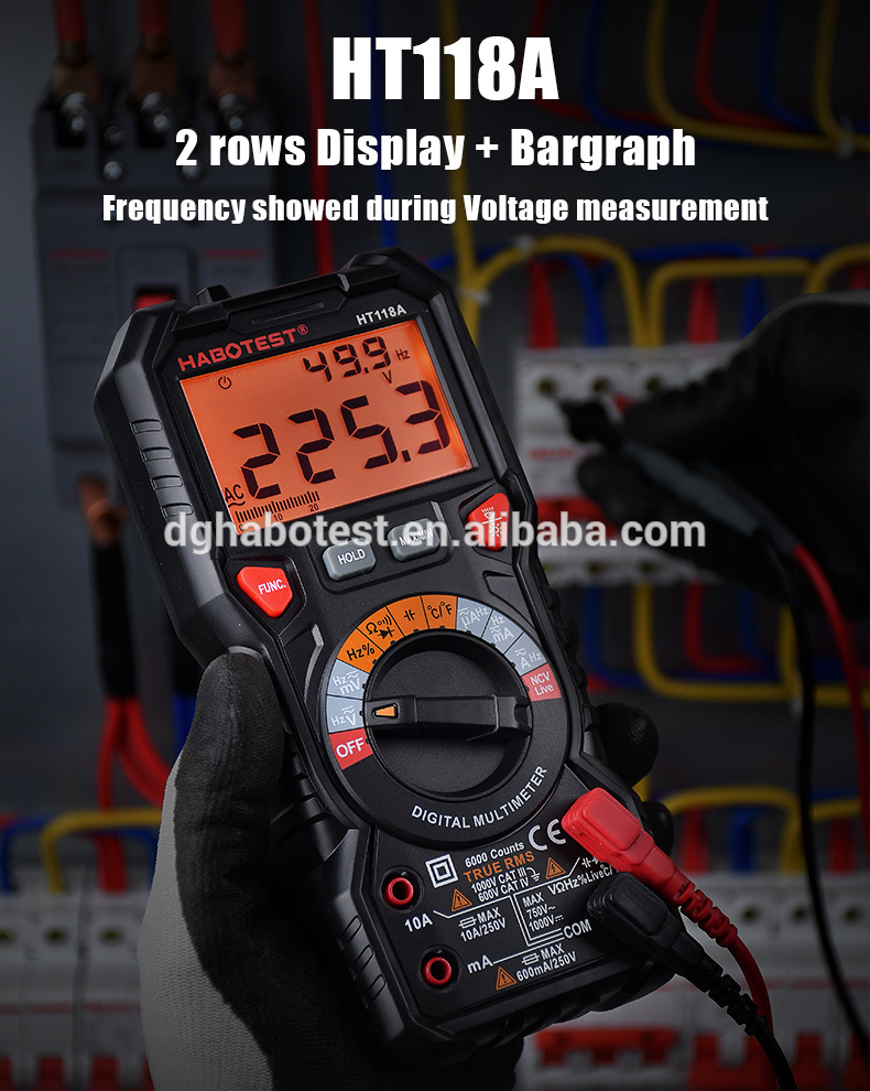 1000V Digital Auto Range Multimeter