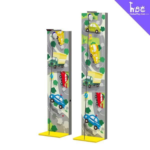China Children Indoor Rock Climbing Wall with Safety Harnesses wholesale