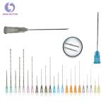 Dermal Filler Injection Cosmetic Instrument 25g 50mm Micro Cannula Blunt Tip