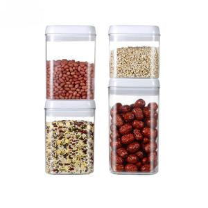 China Easy Open Airtight Transparent Small Plastic Food Storage Container wholesale